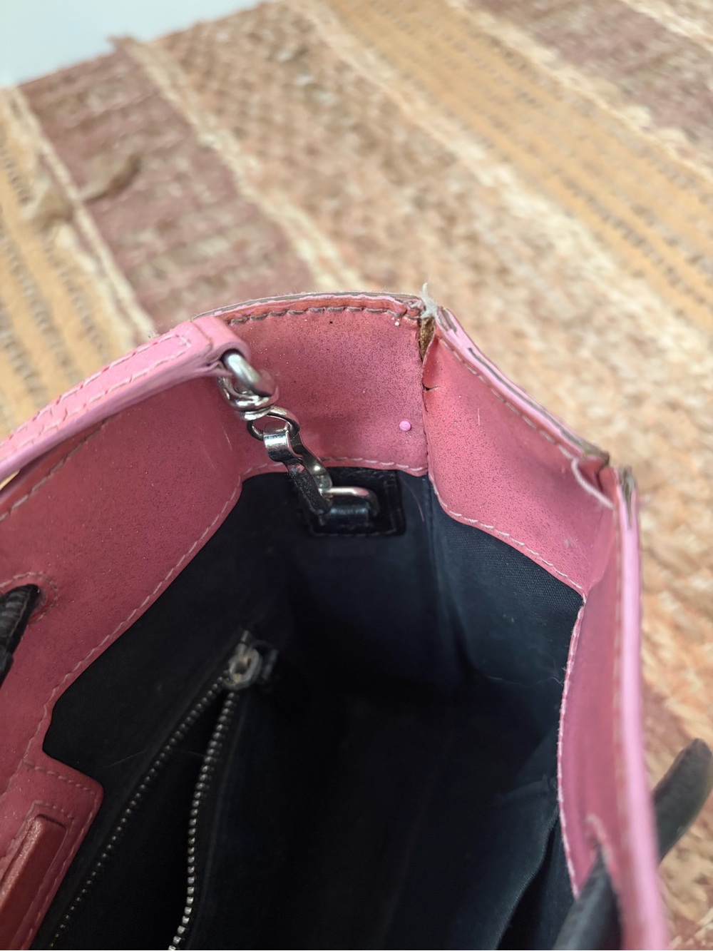 Balenciaga Pink Mini Tote Bag [PROJECT] - Picture 5 of 7